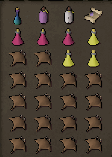 Recommended inventory for Morrigan