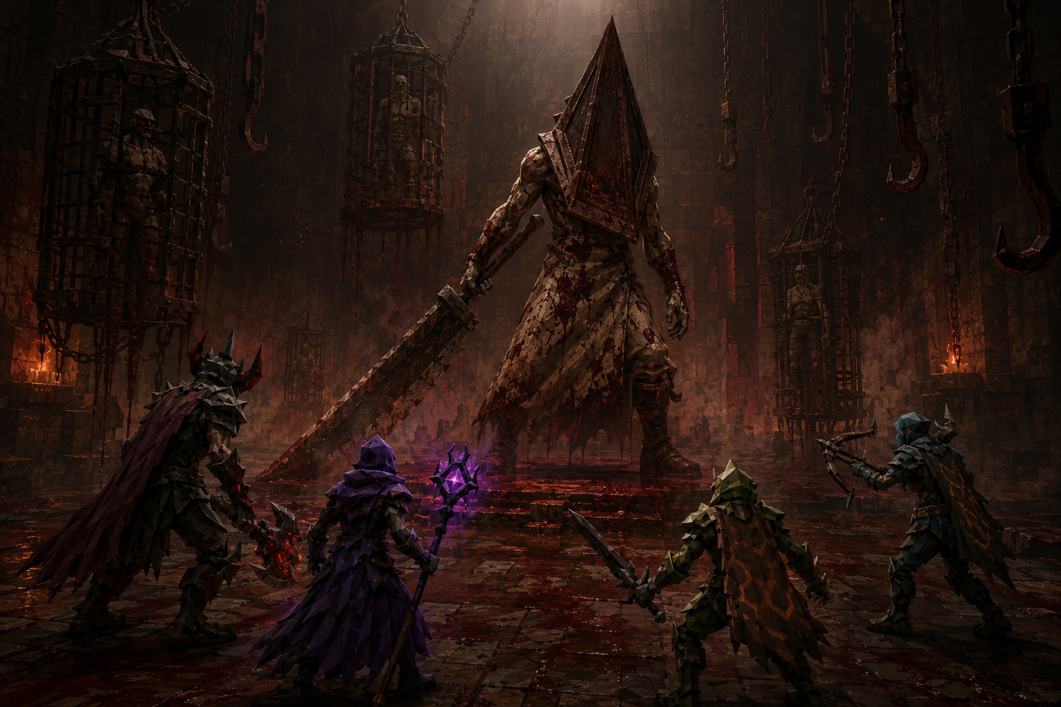 Pyramid Head — world boss