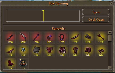 Sapphire Mystery Box