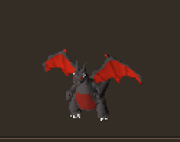 Dark Charizard - Combat pet