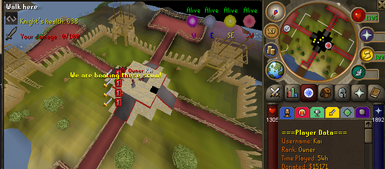 Boss Control interface in action