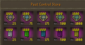 Boss Control Shop interface