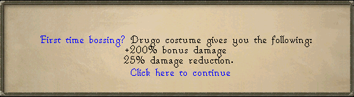 Drugo Costume details