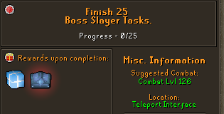 Master task rewards