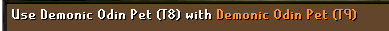 Pet Upgrade Interface