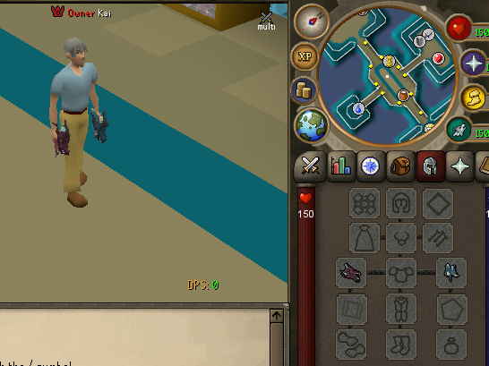Cursed Ranged Setup